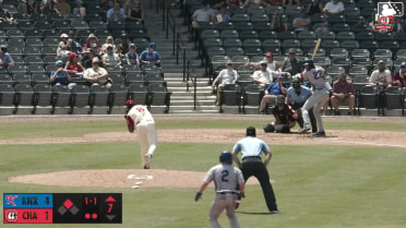 Andy Garriola singles on a fly ball to right fielder Yerlin Confidan. Kane Kepley scores.