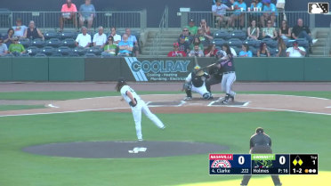 Wes Clarke's three-run homer