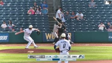Ronny Simon homers (6) on a fly ball to right center field.