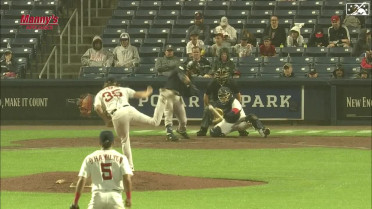 No. 8 Yankees prospect Austin Wells rips a solo homer