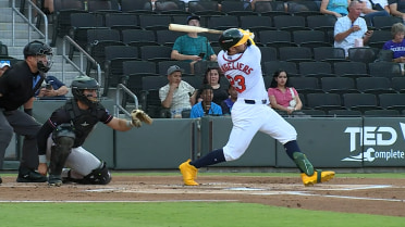 Shea Langeliers collects a pair of hits