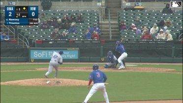 James Triantos singles on a ground ball to right fielder Kameron Misner. Chas McCormick scores.