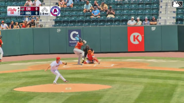Chris Meyers homers (3) on a line drive to right center field.