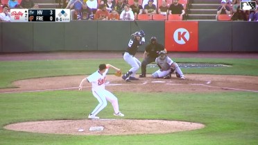 Josh Moylan homers (7) on a fly ball to right center field. Josue Gonzalez scores.