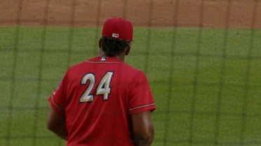 Jarlin Susana's four strikeouts