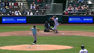 Buddy Kennedy homers (5) on a fly ball to left field. Jake Holton scores. Turner Hill scores.
