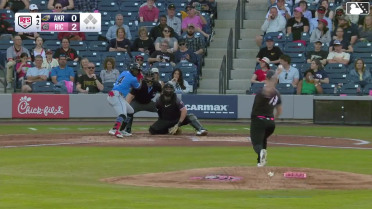 Wuilfredo Antunez homers (6) on a fly ball to center field.
