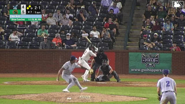 Brian Sanchez out on a sacrifice fly to center fielder Yeremy Cabrera. Tony Blanco Jr. scores. Jhonny Severino to 3rd.