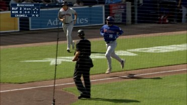 Stefanic Home Run against the Woosox