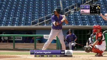 Carlos Aguiar's five-RBI game