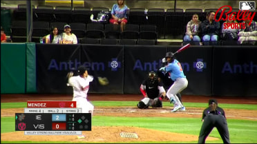 George Feliz singles on a ground ball to left fielder Pedro Catuy. Grant Jay scores.