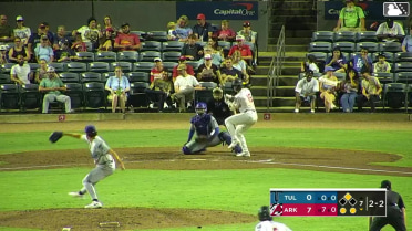 Josh Caron singles on a ground ball to right fielder Zyhir Hope. Charlie Pagliarini scores.