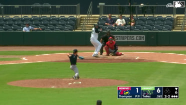 Rowdy Tellez homers (11) on a line drive to right center field.