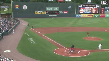 Jesus Castillo's diving stop