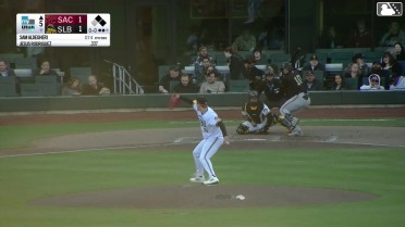 Sam Aldegheri In play, run(s) to Jesus Rodriguez