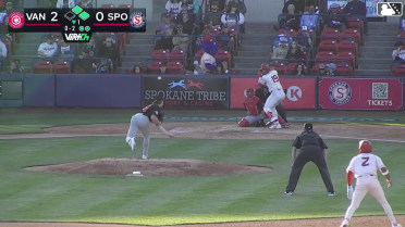 Alan Espinal singles on a line drive to left fielder Alexis Hernandez. Tevin Tucker scores. Roynier Hernandez to 2nd.