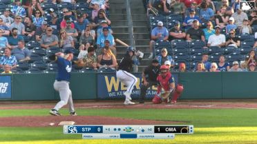 Jack Pineda homers (1) on a fly ball to right center field. Abraham Toro scores.