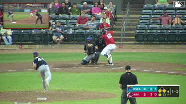 Josh Hood strikes out swinging, shortstop Justin Johnson. Sammy Siani out at 2nd. Josh Hood out on batter interference.