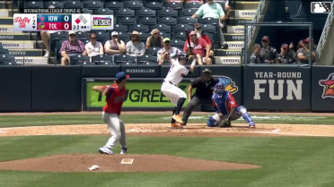 Will Sanders In play, run(s) to Jace Jung