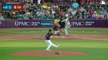 Alfonsin Rosario homers (12) on a fly ball to left center field. Jaison Chourio scores.
