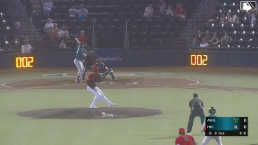 Cooper McMurray singles on a line drive to center fielder Paulino Santana. Juan Mateo scores. Matt Scannell to 3rd.
