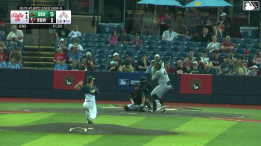 Tony Blanco Jr. homers (18) on a fly ball to left field.