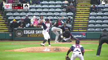Chris Meyers triples (1) on a sharp line drive to right fielder Ivan Brethowr. Seth Stephenson scores. Brett Callahan scores. Justice Bigbie scores.
