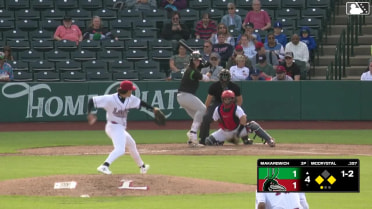 Alex Makarewich In play, run(s) to Ryan McCrystal