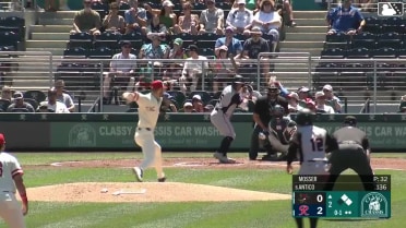 Mike Antico singles on a line drive to right fielder Connor Joe. Vimael Machín scores. Jose Cordova to 2nd.