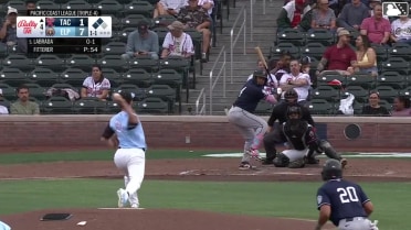Victor Labrada singles on a line drive to left fielder Samad Taylor. Patrick Wisdom scores. Brennen Davis to 3rd.