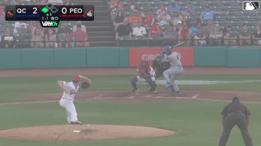 Erick Torres out on a sacrifice fly to center fielder Andrew Williamson. Tyriq Kemp scores.