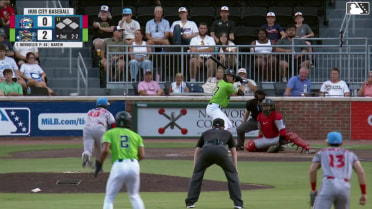 Maxton Martin out on a sacrifice fly to right fielder Carter Mathison. Neurelin Montero scores. Chandler Pollard to 3rd.