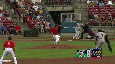 Riley Nelson grounds into a force out, first baseman Irvin Nunez to shortstop Jose Salas. Tommy Hawke scores. Dauri Fernandez to 3rd. Welbyn Francisca out at 2nd. Riley Nelson to 1st.