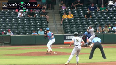 Colby Jones singles on a ground ball to left fielder Marshall Toole. Dixon Williams scores.