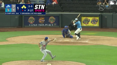 Drew Swift grounds out softly, first baseman James Tibbs III to pitcher Paul Gervase. Henry Bolte scores. Junior Perez to 3rd. Bryan Lavastida to 2nd.