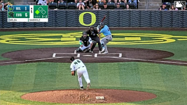 José Mejía out on a sacrifice fly to center fielder Lisbel Diaz. JD Dix scores.