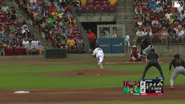 Daniel Dickinson singles on a ground ball to center fielder Yasser Mercedes. Luis Peña scores. Sawyer Strosnider to 3rd.