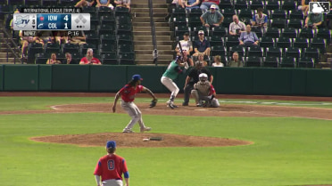 Kyle Manzardo homers (5) on a line drive to right field.