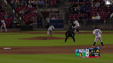 Danny De Andrade walks. Marek Houston scores. Eduardo Tait to 3rd. Khadim Diaw to 2nd.