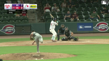 Ronny Hernandez homers (13) on a fly ball to right field. Maximus Martin scores.