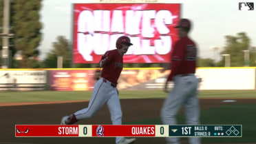 Wade Meckler's solo homer in rehab outing
