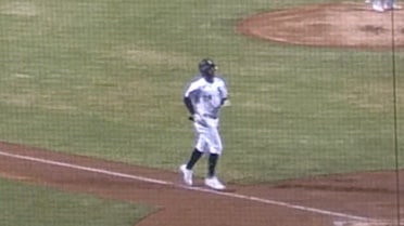 DJ Gladney's first home run