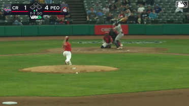 Andy Lugo homers (2) on a fly ball to left center field.
