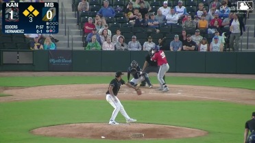 Arxy Hernandez grounds into a double play, third baseman Cole Mathis to second baseman Alexis Hernandez to first baseman Josiah Hartshorn. Javier Mogollon out at 2nd. Arxy Hernandez out at 1st.