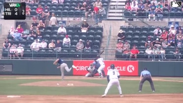 Capri Ortiz singles on a sharp ground ball to shortstop Adrian Rodriguez, deflected by pitcher Zane Russell. Jorge Ruiz scores. Gage Harrelson to 3rd. Johan Macias to 2nd.