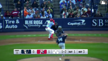 Bryan Rincon homers (6) on a line drive to right field.