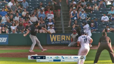 Matthew Lugo doubles (11) on a fly ball to left fielder Otto Kemp. Elih Marrero scores. John Rave scores.