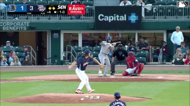 Chuck King In play, run(s) to Brock Jones