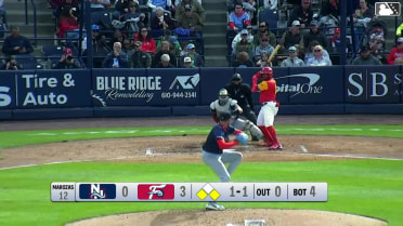 Dylan Campbell grounds out, third baseman Sean Keys to first baseman Jackson Hornung. Bryan Rincon scores. Alex Binelas to 2nd.