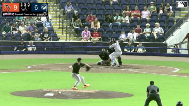 José Anderson singles on a line drive to center fielder Stiven Martinez. Nick Monile scores. Juan Ortuno to 3rd. Brady Ebel to 2nd.